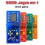 Imagem de Kit 50 Console Mini Game Antigo Retro Tetris 9999 Jogos Atacado