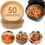 Imagem de Kit 50 Formas Descartável Para Air Fryer Fritadeira Pratico