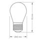 Imagem de Kit 50 Lâmpada Incandescente Transparente 40w 110v /127v E27