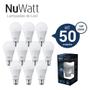 Imagem de Kit 50 Lampada Led Bulbo 15w Samsung A70 E27 Luz Branca Fria