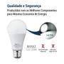 Imagem de Kit 50 Lampada Led Bulbo 15w Samsung A70 E27 Luz Branca Fria