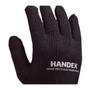 Imagem de Kit 50 luva hand tricotada pigmentada preto handex c.a 46128