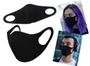 Imagem de Kit 50 Máscara Proteção Facial Neoprene Ninja