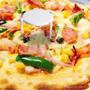 Imagem de Kit 50 - Mesinha Para Pizza Suporte Tripe Proteção Apoio Caixa Recheio