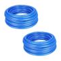 Imagem de Kit 50 Metros Mangueira De Piscina Flexível Flutuante Limpeza 1.1/2 Polegada