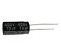 Imagem de Kit 50 pçs - capacitor eletrolitico 10x450v  - 10uf x 450v