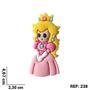 Imagem de Kit 50 Peças aplique Emborrachado Princesa Super Mario