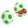 Imagem de Kit 50 Porta Mix Bola de Futebol Pote Doces Lembrancinha Bola de Futebol Verde