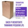 Imagem de Kit 50 Sacos de Papel Kraft 18x28x11 - Perfeitos para Delivery de Lanches e Refeições