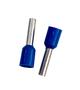 Imagem de Kit 50 Terminal Tubular Pré Isolado Simples 2,5mm² Azul