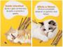 Imagem de Kit 50 Unidades Matatabi Varas De Catnip Limpa Dentes Palitos Varinhas para gatos anti stress 