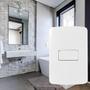 Imagem de Kit 50 Unidades MG B3 Conj 1 Int Simples 4x2 10A 250V Branco