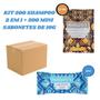Imagem de Kit 500 Mini Sabonetes 10G Floral E 500 Shampoo 2X1