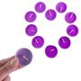 Imagem de Kit 500 Mini Vela Rechaud Parafina C/Suporte Tea Light Decorativa Roxa