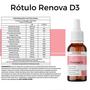 Imagem de Kit 5un Renova D3 Vitamina K2 mais Vitamina D3 e Trans Resveratrol Para uma Pele Mais Linda e Jovem