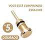 Imagem de Kit 5x Tampa Tampinha Protetora Anti Poeira Sujeira Entrada Saída P2 P3 3,5mm Fone e Microfone Plug Conector Adaptador