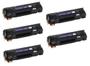 Imagem de Kit 5x Toner Compatível CE285A 85A 1.8K para P1102 P1102w M1132 M1210 M1212 M1130