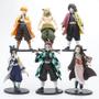 Imagem de Kit 6 Action Figures Kimetsu No Yaiba 15cm