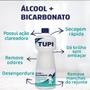 Imagem de Kit 6 Álcool + Bicarbonato Tupi 1Litro Limpeza Eficiente e Prática em Múltiplas Superfícies