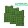 Imagem de Kit 6 Almofadas Fofinhas Confortável P/ Cadeiras Assento Decorativo Futton 40x40