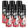 Imagem de Kit 6 Anti-Chio Spray Silenciador Pastilha Freio Koube 250ml