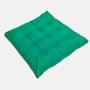 Imagem de KIT 6 Assentos Almofadas Futon Cadeira Grande Cheia Decorativa Sofá Poltrona Cama Fita Para Amarrar 40x40cm