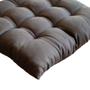 Imagem de KIT 6 Assentos Almofadas Futon Cadeira Grande Cheia Decorativa Sofá Poltrona Cama Fita Para Amarrar 40x40cm