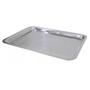 Imagem de Kit 6 Bandeja Rasa Aço Inox 36x27cm - Marca Kehome