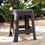 Imagem de Kit 6 banquetas rattan - naturalle