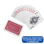 Imagem de Kit 6 Baralho 54 Cartas Cada Resistente Plastificado Jogos Poker Truco Impermeável Alta Qualidade