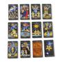 Imagem de Kit 6 Baralhos Tarot Universal Azul Deck 24 Cartas - Atacado