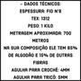 Imagem de Kit 6 Barbantes Euroroma Cru 1 Quilo Fio Número 8 para Confecção de Tapes, Jogos de cozinha e banheiro, Caminho de mesa, Travesseiro e Amigurumi