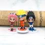 Imagem de Kit 6 Bonecos Action Figure Naruto Kakashi Sasuke Sakura