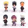 Imagem de Kit 6 Bonecos Action Figure Naruto Obito Itachi Gaara Sasuke