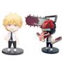 Imagem de Kit 6 bonecos chainsaw man denji pochita action figure anime manga