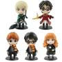 Imagem de Kit 6 bonecos harry potter hermione ron draco pvc