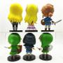 Imagem de Kit 6 bonecos the legend of zelda link princesa 10cm