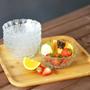 Imagem de Kit 6 Bowls de Vidro Tigelas 350ml Potes para Sobremesa King Lyor Transparente