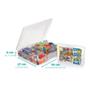 Imagem de Kit 6 Box Organizadores Grande Com Divisórias Transparente