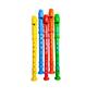Imagem de Kit 6 Brinquedos Educativos Instrumentos Blocos de Montar Pintinho Tambor Violão pandeiro Flauta Infantil