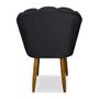 Imagem de Kit 6 Cadeira para Mesa de Jantar Modelo Flor Suede