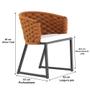 Imagem de Kit 6 Cadeiras Bali Alumínio em Tricô Náutico Trama Original