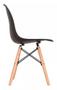 Imagem de Kit 6 Cadeiras Charles Eames Wood Design Eiffel Preto