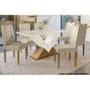 Imagem de Kit 6 Cadeiras de Cozinha 2CAD150EA 6 Un Eucalipto/Suede Cinza Titanio A050 - Kappesberg