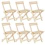 Imagem de Kit 6 Cadeiras Dobráveis em Madeira Maciça Espresso Móveis