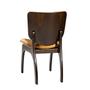 Imagem de Kit 6 Cadeiras Estofadas em Madeira Maciça Tabaco 44 x 86 Cm Irlanda Suede Terracota L79 - RMI