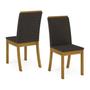 Imagem de Kit 6 Cadeiras para Sala de Jantar Isa