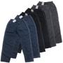 Imagem de Kit 6 calças masculina adulto tactel com elástico rota da onda