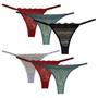 Imagem de Kit 6 Calcinhas Fio Duplo Tanga Moda Íntima Feminina  126