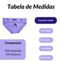 Imagem de Kit 6 Calcinhas Infantil Criança Menina Bebê Básica Tradicional Sortidas Lindas Cós Elástico Atacado